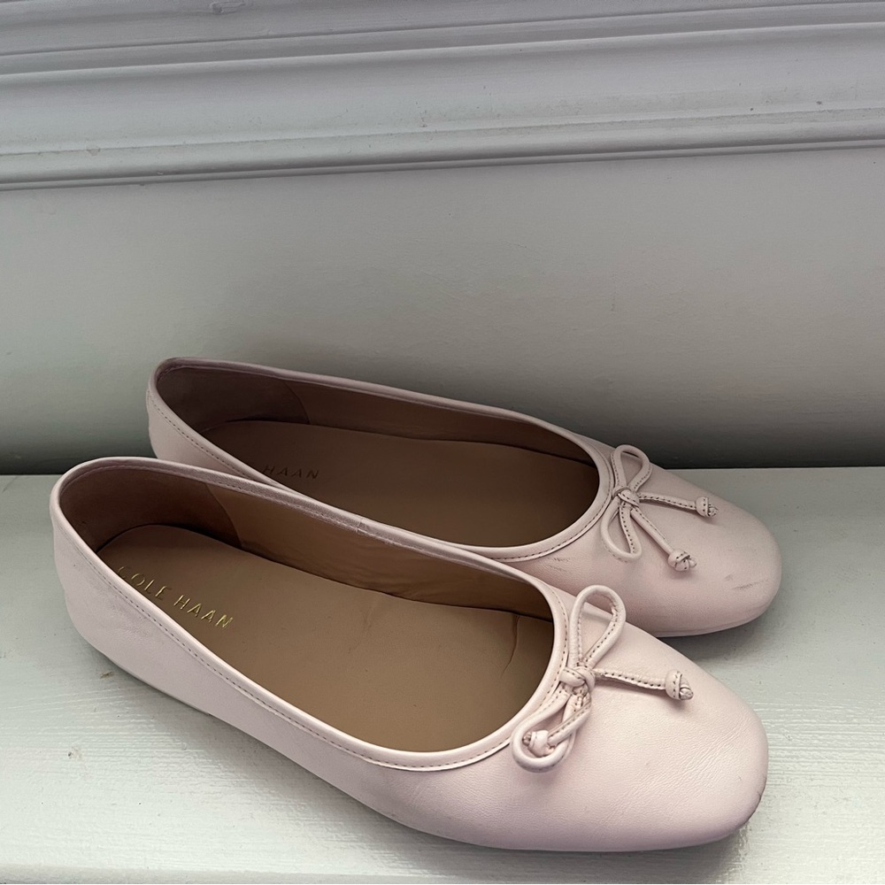 Cole Haan pink ballet flats size 6.5